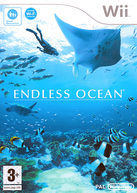 Endless Ocean 2 box art for Wii